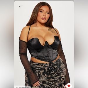 Fashion Nova Corset Top